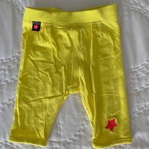 Yellow Baby Leggings from Molo